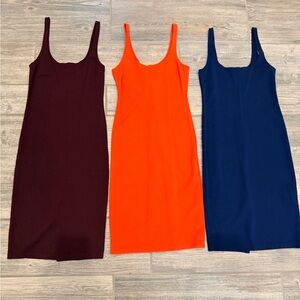 Forever 21 scoop neck bodycon dresses